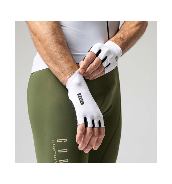 GUANTES CORTOS BLACK MAMBA UNISEX WHITE