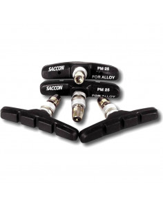 Kit 4 V-Brake Saccon Shoes