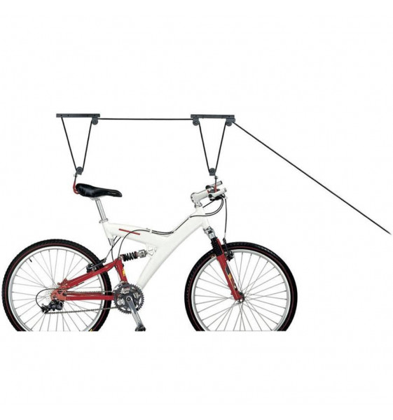 Puleggia tiene la bici al soffitto