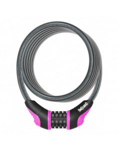 Candado Espiral ONGUARD Neon Combi 180 CM x 12 MM