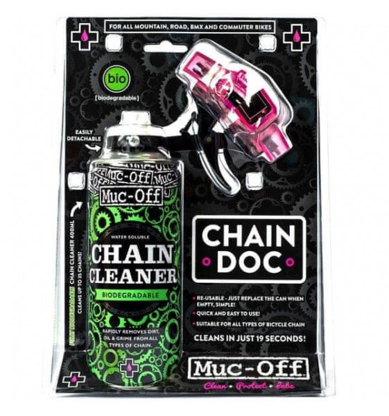 Kit Muc-off Desengrasante 400ml+Aparato Limpiador