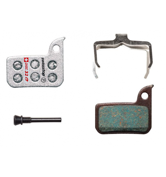Juego Pastillas de Freno SwissStop Organicas para SRAM ETAP- SRAM HRD- SRAM LEVEL ULTIMATE- SRAM LEVEL TLM