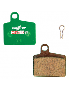 Juego Pastillas de Freno SwissStop Organicas para Hayes Stroker Ryde
