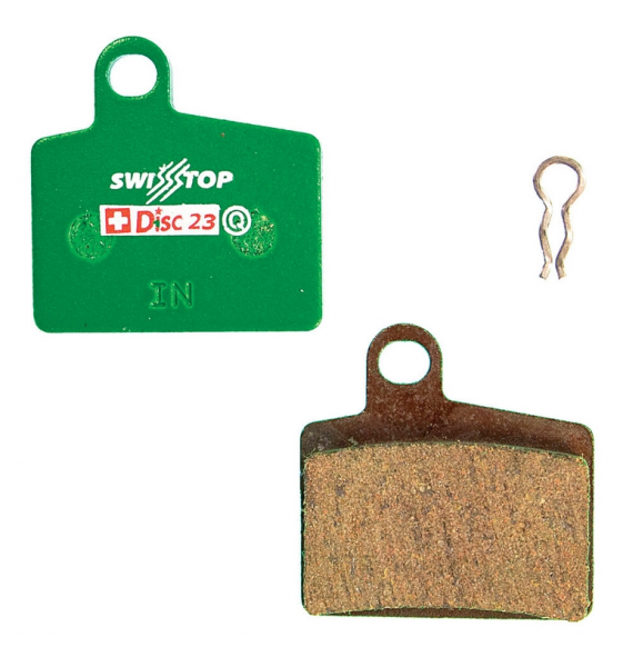 Juego Pastillas de Freno SwissStop Organicas para Hayes Stroker Ryde