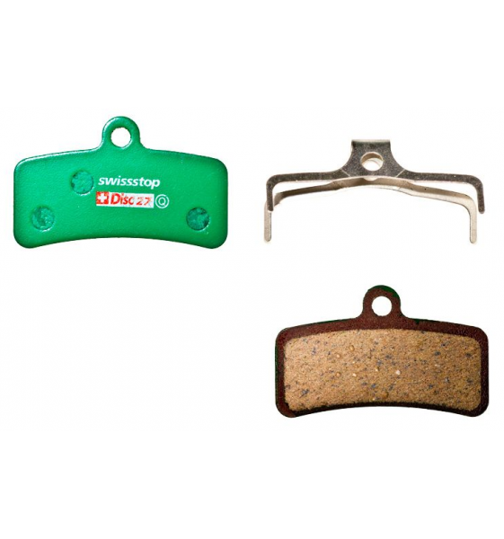 Juego Pastillas de Freno SwissStop Organicas para Shimano SAINT M810/M640
