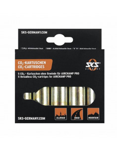 Pack 5 cartuchos CO2 SKS...