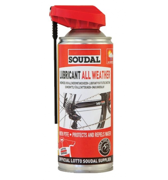 Spray Lubricante Soudal 4 Estaciones 400ml