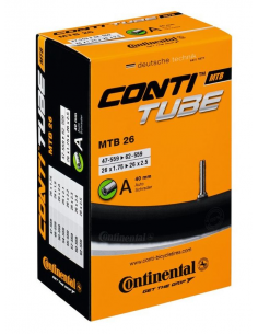 Camara Continental 26x1,75-2,50 Valvula Presta 42mm