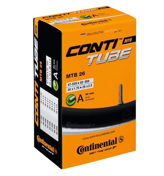 Camara Continental 26x1,75-2,50 Valvula Presta 42mm