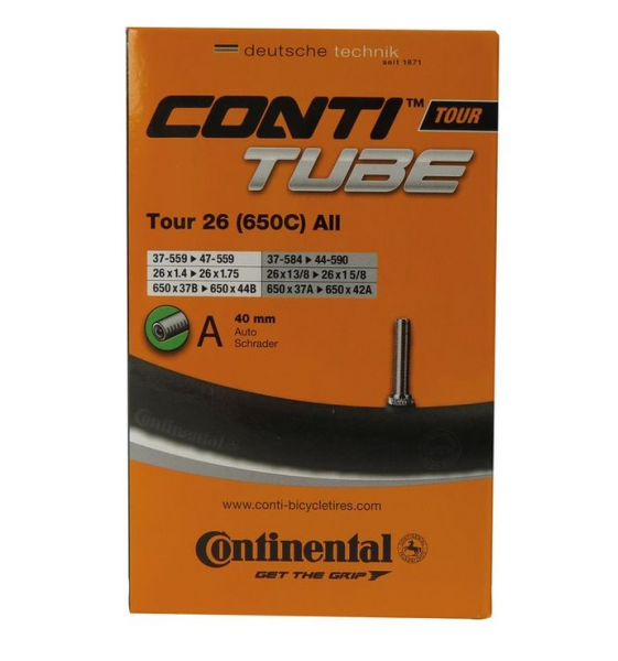 Camara Continental Tour 26x1 1/8-1.75 Valvula Standard 40mm