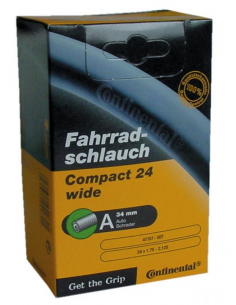 Camara Continental Compact Wide 24x1,75-2,125 Valvula Dunlop 40mm