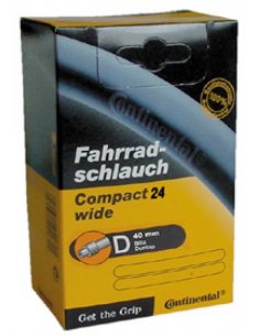 Camara Continental Compact Wide 24x1,90-2,125 Valvula Dunlop 40mm