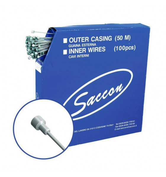 100 cavi freno acciaio zincato SACCON...