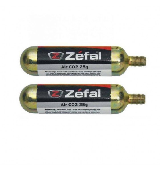 2 Units Zefal Co2 25 G Threaded Air...