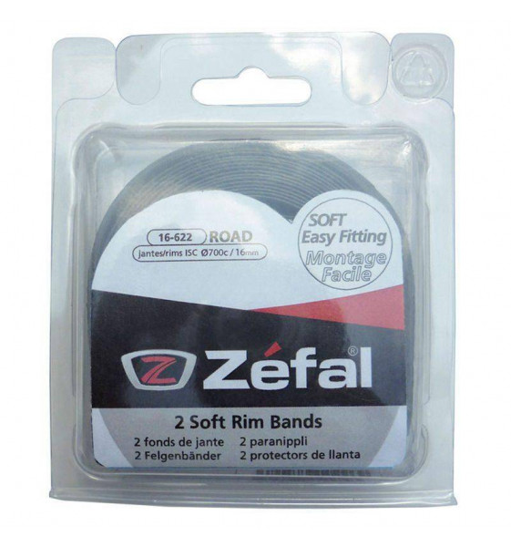 2 Zefal Pvc 700Xc-16 Mm Rim Bottom Units