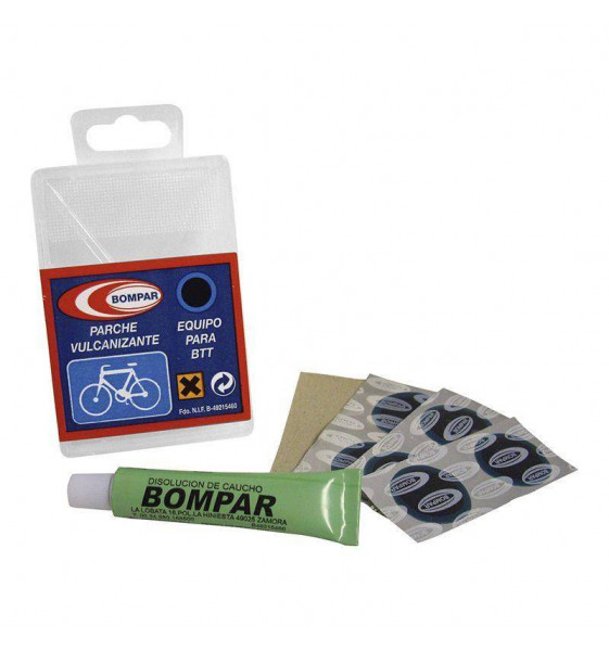Mtb Vulcanizing Patch Box BOMPAR Verde