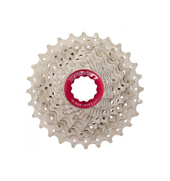 Cassette Sunrace Aluminio  Metal Rojo...