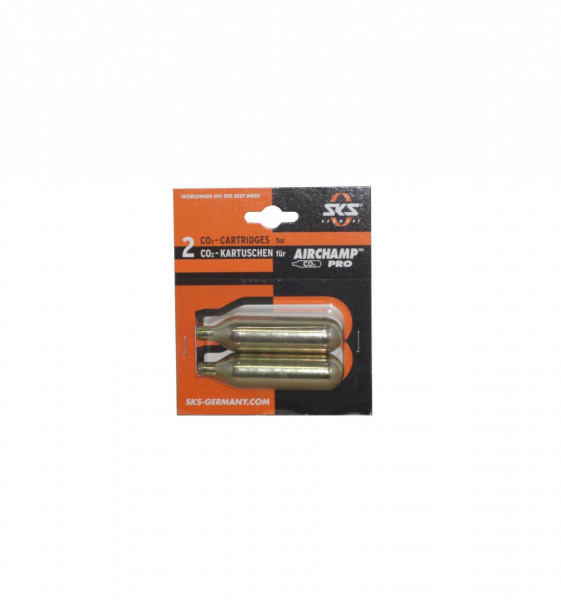 Blister 2 CO2 Luftkartuschen SKS 16gr...