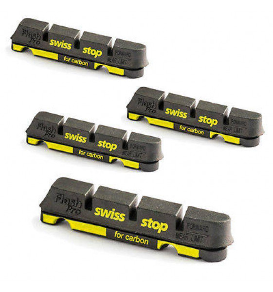 Kit 4 Schuhe Swissstop Flash Black...