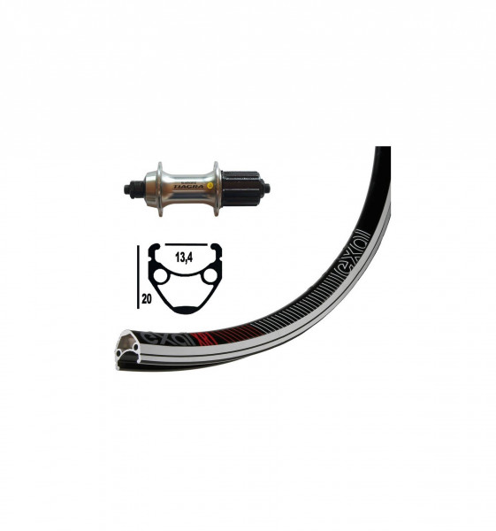 Rueda Trasera Winora Exal XR-1 700c