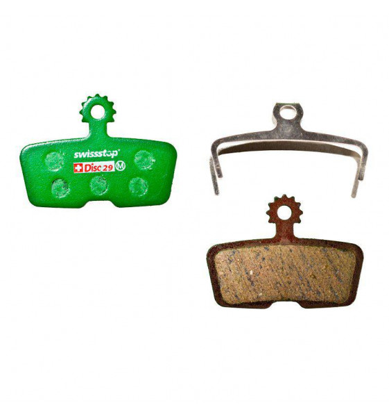 Set von organischen Bremsbelägen...