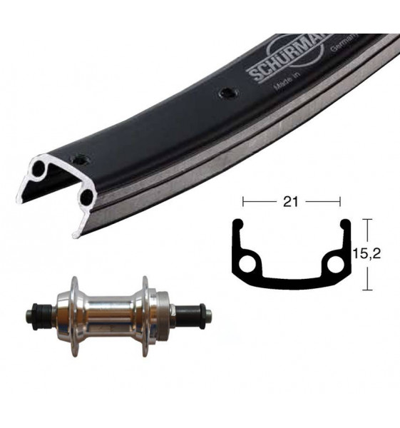 Rueda trasera 26x1.75 WINORA...