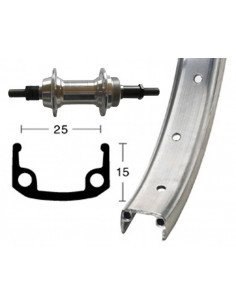 Rueda 24X1.9,Cor.Rosc.De...