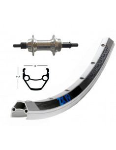 Rueda 28X1.75, Rígida,...