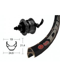Rueda Delantera  28"...