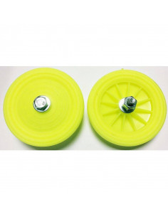 Ruota in nylon/amarill...