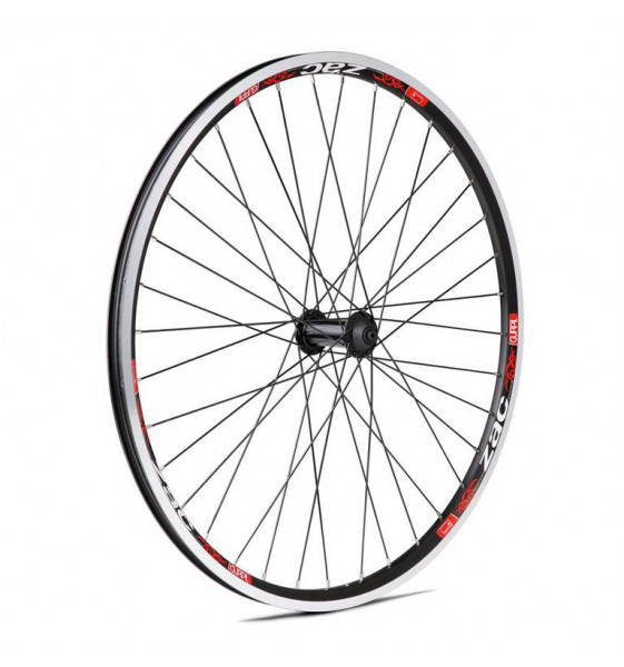 Roue arrière 26 Zac Black+Black...