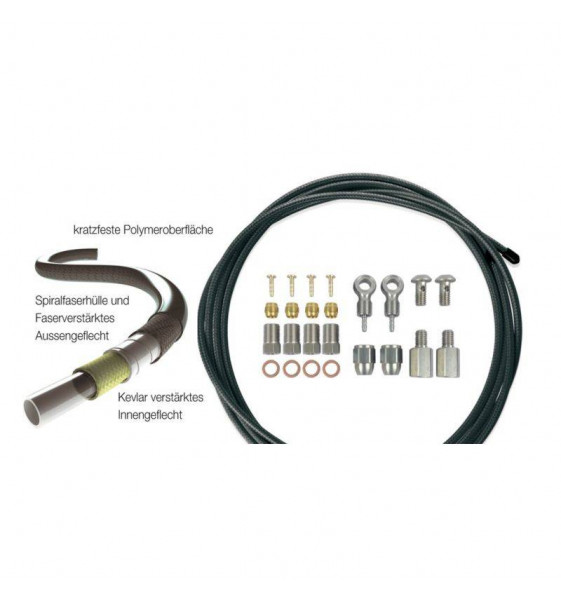 Xlc Br-X64 Disc Brake Hose With Niro...