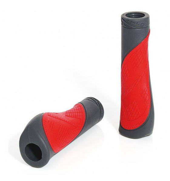 Puños XLC Confort Bo2 135Mm Rojo/Gris