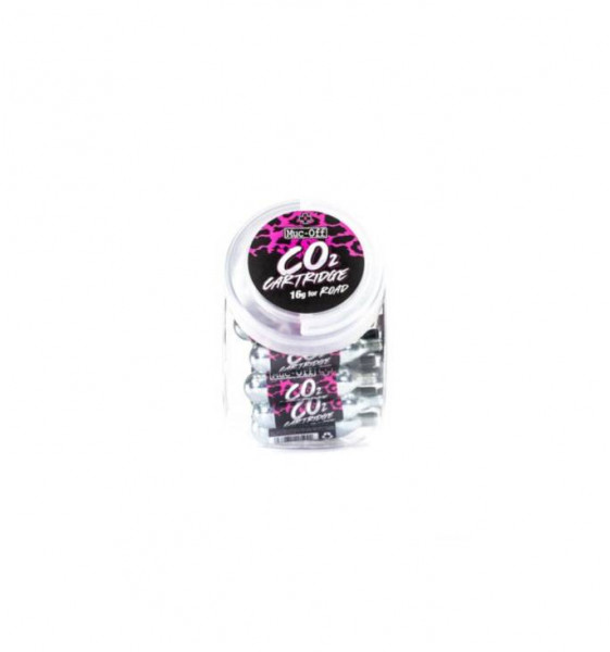 Caja Muc-off Cartucho CO2 25g (25 Unidades)