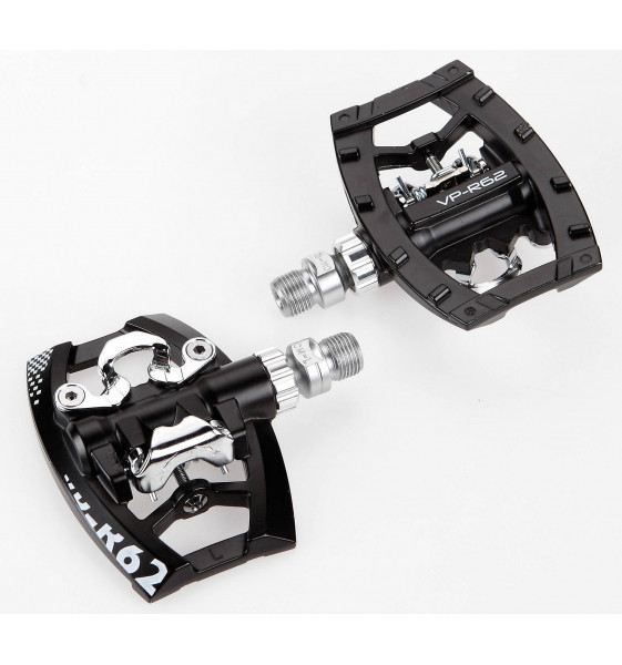 PEDALES MULTIFUNCION VP-R62, NEGRO