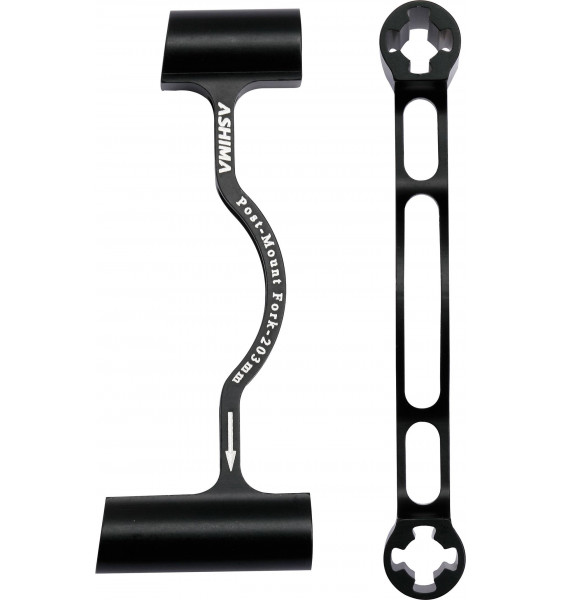 FRONT DISC ADAPTER PM 203 MM. (AU32)