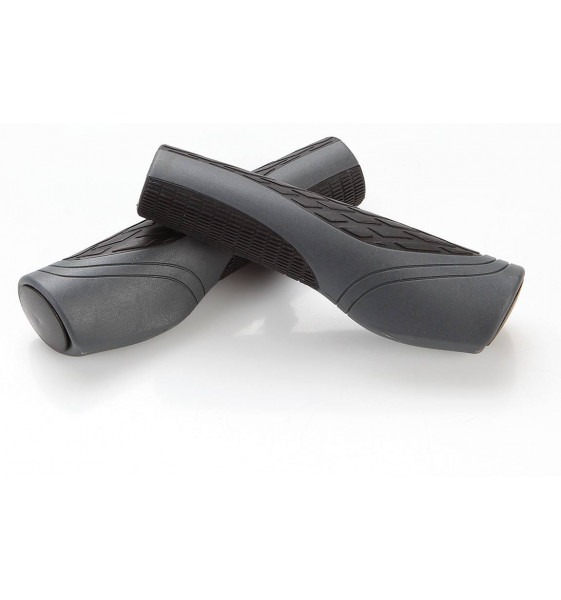 PUÑOS  ERGONOMICOS, NEGRO/GRIS