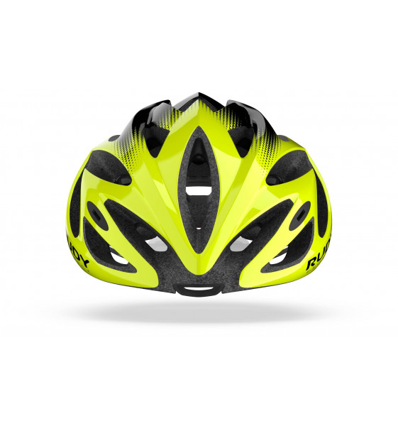 Casco Rush Rudy Project Colori Giallo-Nero Utilizzare Strada Dimensioni del  casco S