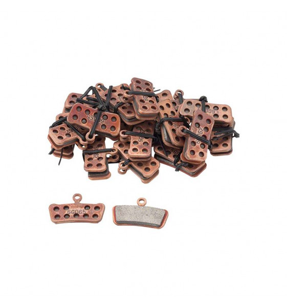 JUEGO DE SOPORTES DE PASTILLA SRAM DE ACERO SINTERIZADO PARA GUIDE/TRAIL (20 PARES)