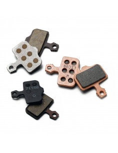 JUEGO DE PASTILLAS DE FRENO SRAM AVID ELIXIR/XX/VIA GT ORGANICAS/ALUMINIO (20 UNIDADES)