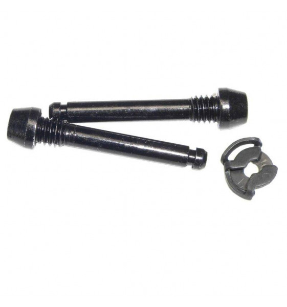 JUEGO DE TORNILLOS SUJECCION PASTILLAS FRENO SRAM ELIXIR/CODE/GUIDE R/RS/RSC CON ARANDELAS