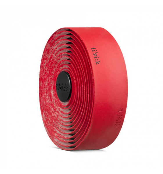 Cinta De Manillar Fizik Terra Microtex Bondcush Tacky 3Mm Red