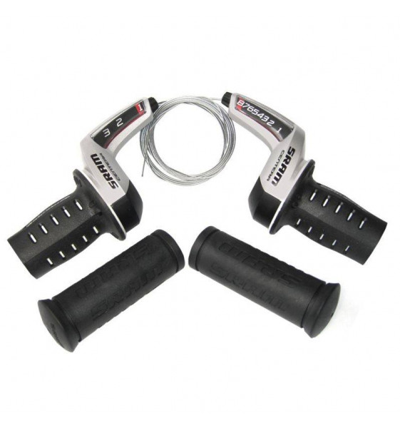 JUEGO DE MANDOS SRAM GRIP SHIFT CENTERA 8V.1:2 MICRO FRONT