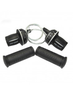 JUEGO DE MANDOS SRAM GRIP SHIFT 3.0 COMP 8V.1:1 MICRO FRONT NEGRO