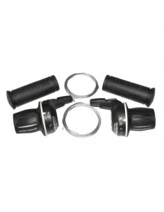 JUEGO DE MANDOS SRAM GRIP SHIFT 3.0 COMP 7V.1:1 MICRO FRONT NEGRO