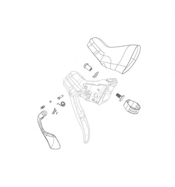 KIT MONTAJE PISTON MAESTRO PARA MANETA FRENO/CAMBIO HRD/HRR