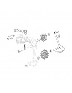 KIT TORNILLOS MONTAJE CAMBIO SRAM RED ETAP AXS