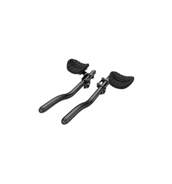 Extensiones ZIPP VUKA ALUMINA RACE con ZIPP VUKA CLIP abrazadera inferior Aluminio negro
