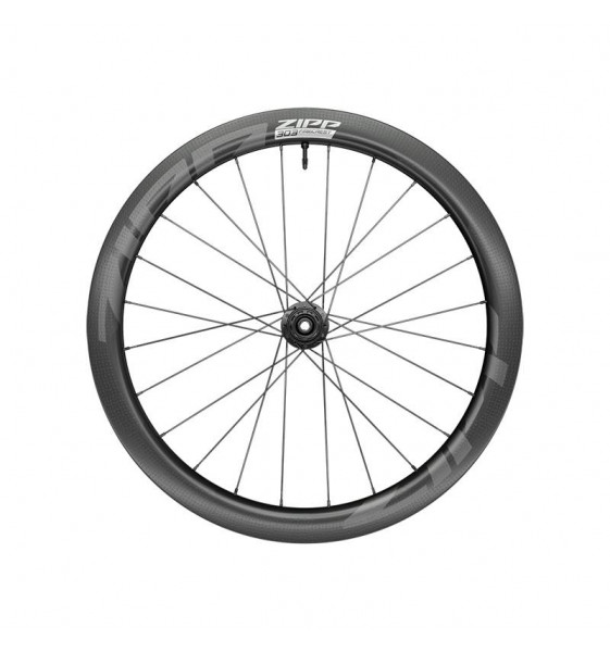 Rueda delantera ZIPP 303 FIRECREST TUBELESS DISCO CENTERLOCK 12x100 mm CARBONO