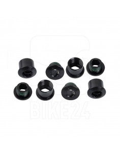 Kit tornillos de plato TRUVATIV para 1V y protector de cadena aluminio negro